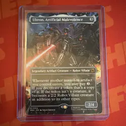 Ultron, Artificial Malevolence (Borderless) M Marvel Super Heroes 0344 - NM/M - Image 1