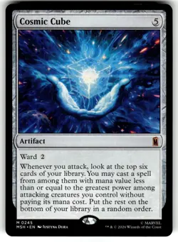 Cosmic Cube 245 Mythic Marvel Super Heroes Magic: The Gathering NM - Image 1