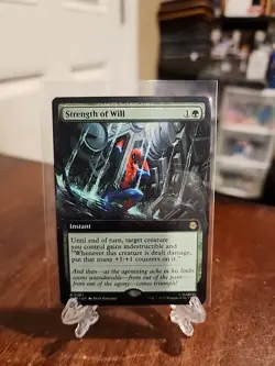 Strength of Will Extended Art Regular - Marvel'S Spider-Man MTG-NM - Image 1