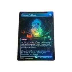 MTG Conjurer's Closet Borderless Foil R 0321 Innistrad Remastered - Image 1