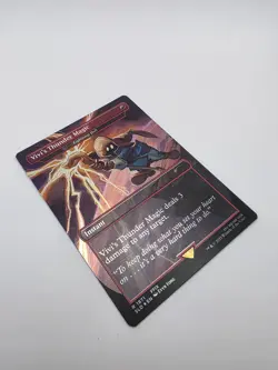 Vivi's Thunder Magic Lightning Bolt Rainbow Foil Secret Lair Drop Series NM MTG - Image 2
