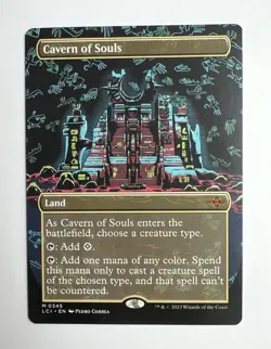 Wizards of the Coast MTG Cavern of Souls LCI #0345 Regular Mythic EN 2023 - Image 1