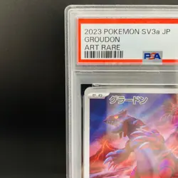 PSA 10 Groudon AR 069/062 sv3a Raging Surf 2023 Pokemon Card Japanese 2023 #069 - Image 3
