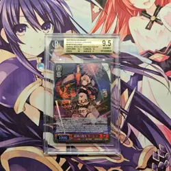 BGS 9.5 Weiss Schwarz Dengeki Bunko JP - Witch of Destruction Sasha Necron SP - Image 1