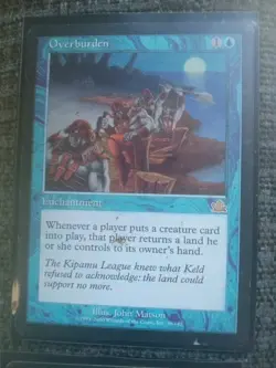 Overburden Prophecy LP Magic The Gathering Card - Image 2