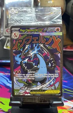 Pokemon Charizard UPC Sealed 2 Card Promo Pack Mega Charizard X ex & Oricorio - Image 1
