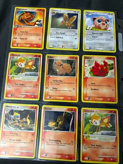 (Vintage Binder) Pokemon TCG EX Delta Species 216 Card Lot Bulk 2005-2007 LP-MP - Image 1