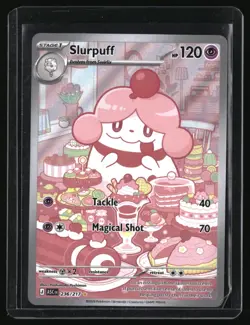 SLURPUFF 236/217 ILLUSTRATION RARE ASCENDED HEROES POKEMON HOLO NEAR MINT - Image 1