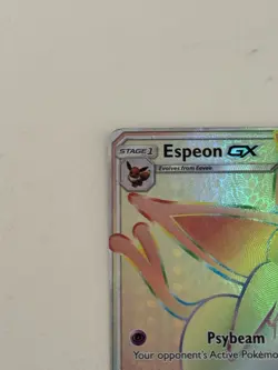 Pokemon TCG Sun & Moon Espeon GX Rainbow Secret Rare Card 152/149 152/149 - Image 5