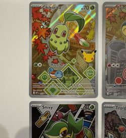 Complete Pokemon Series 2 First Partner Illustration Set Of 9 Cards NM - Image 2