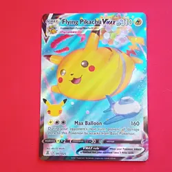 Pokemon TCG Flying Pikachu VMAX 007/025 Celebrations Ultra Rare Holo EN - Image 1