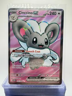 Pokemon TCG Cinccino Ex 105/86 Chaos Rising Full Art Ultra Rare NM - Image 1