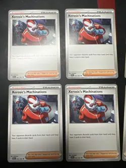4x Xerosic's Machinations 064/064 x4 - Shrouded Fable - Pokemon TCG - Playset - Image 1