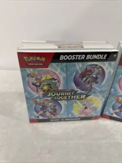 LOT OF 2 - Pokemon TCG: Journey Together Booster Bundles ***NEW FACTORY SEALED - Image 3