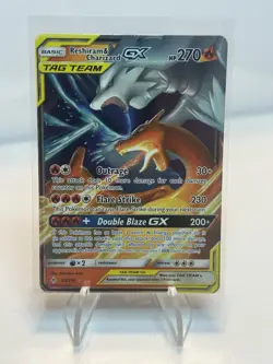 Pokemon TCG Reshiram & Charizard GX 20/214 Unbroken Bonds Ultra Rare Full Art H… - Image 1
