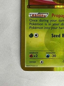 Pokemon Plasma Blast EXEGGCUTE Secret Rare 102/101 Nice! - Image 2