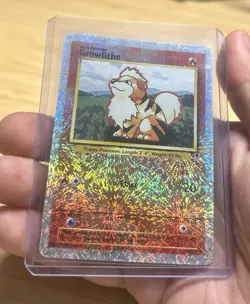 Growlithe 45/110 2002 Pokemon Legendary Collection Reverse Holo MP - Image 1