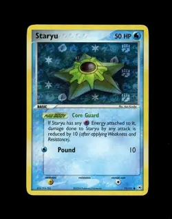 2004 Pokemon HIDDEN LEGENDS STARYU REVERSE HOLO 75/101 MP! - Image 1