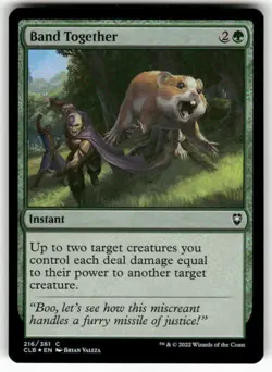 Band Together 216 NM Foil MTG CLB Magic - Image 1