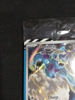 Pokemon TCG Thundurus SVP 209 Black Star Promo NM Condition SEALED - Image 2