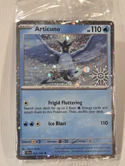 Articuno 032/159 Holo Snow Flake Sealed Stamped Promo NM Sealed JTG - Image 1