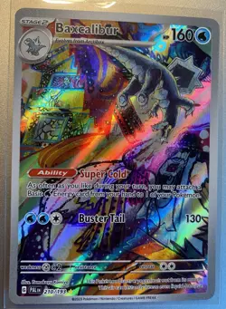 Pokemon TCG Baxcalibur - Illustration Rare SV02: Paldea Evolved 210/193 LP - Image 1