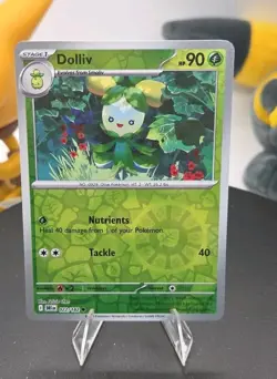 Dolliv 022/182 Sv10: Destined Rivals Reverse Holo - Pokemon - Free Shipping - - Image 1