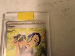 Pokemon TCG Trainer Perrin Special Illustration Card Twilight Masquerade 220/167 - Image 3
