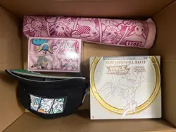 Pokemon Sword & Shield 9 Brilliant Star Trading Card Game and Pokemon mat 2023 820650850127 - Image 1