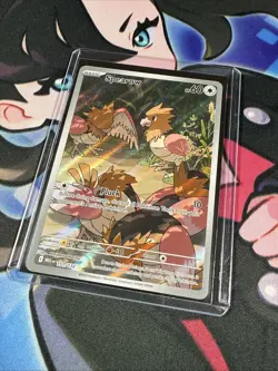 Pokemon TCG Mega Evolutions Spearow 151/132 Illustration Rare - Image 4
