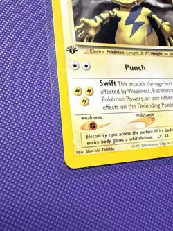 Electabuzz 1st Edition 33/111 NM/LP+ Neo Genesis Regular Uncommon Pokemon TCG - Image 3