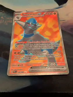Pokemon Rampardos 100/084 • Pitch Black English Full Art - Image 1