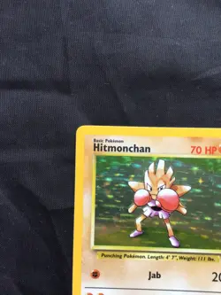 Pokemon Cards: Base Set Rare Holo: Hitmonchan 7/102 - Image 3