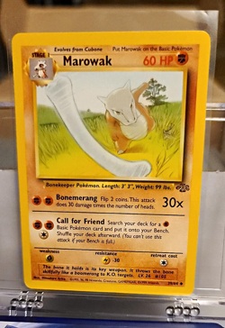 Pokemon Jungle 2Cards Cubone & Marowak LP - Image 1