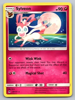 Sylveon 87/131 Rare Forbidden Light Pokemon Near Mint - Image 1