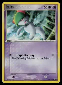 Ralts 61/106 Common Emerald Pokemon Lightly Played - Image 1