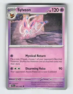 Sylveon 022/064 - Pokemon - Shrouded Fable - Uncommon - NM - Image 1