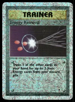 Pokemon Energy Retrieval Uncommon Legendary Collection 107/110 Reverse Holo DMG - Image 1