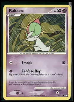 Ralts 15/17 Common POP Series 7 Pokemon Lightly Played - Image 1