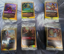 Disney Lorcana Wilds Unknown Traveler Promo Cards Set of 6 Sealed - Image 1