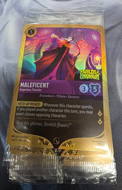 Disney Lorcana Wilds Unknown Traveler Promo Cards Set of 6 Sealed - Image 3