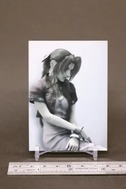 Aerith Final Fantasy VII Art Museum Card Japanese Square Enix 2-029 b - Image 2