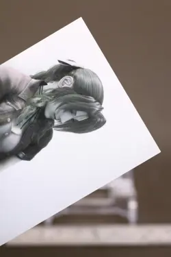 Aerith Final Fantasy VII Art Museum Card Japanese Square Enix 2-029 b - Image 4