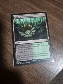 Undergrowth Stadium Commander Legends Regular Card NM Condition - Image 2