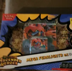Pokemon TCG Mega Evolution: Ascended Heroes EX Box 25 Cards Booster 2016 - Image 1