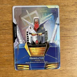Gundam Card Game R-002 C++ Resource (English) RX-78 TCG Rare Foil Newtype Rising - Image 1