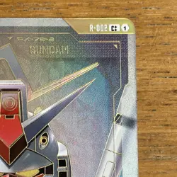 Gundam Card Game R-002 C++ Resource (English) RX-78 TCG Rare Foil Newtype Rising - Image 3