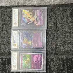 Pokemon Pokemon TCG CHN Chinese Graded Holo 3 Card Lot Mimikyu 2025 C5-029 - Image 1