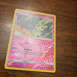 Pokemon Cards Mimikyu 112/181 Reverse Holo Team Up Sun & Moon NM Never Played - Image 3