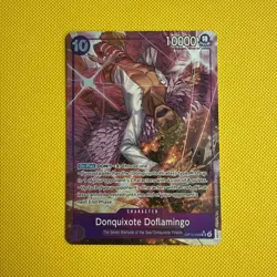 One Piece Card Game - Donquixote Doflamingo OP14-069 Alt Art SR - English - NM+ - Image 1